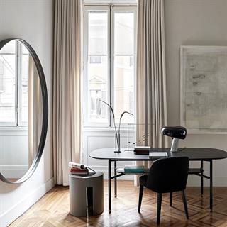 Meridiani Gong Tobacco Yuvarlak Yan Sehpa