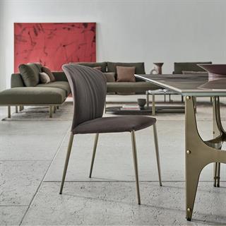 Bontempi Casa Grace Vanilla Armless Chair