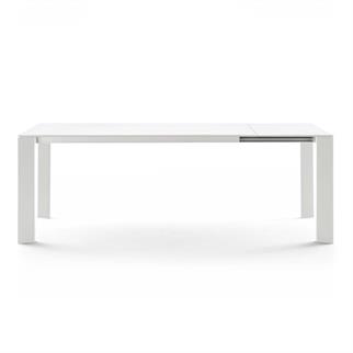 Fast Grande Arche White Extendable Dining Table
