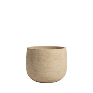 Domani Graz Pot 50 Natural White Saksı