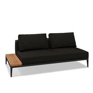 Gloster Grid Left/Right Module with Teak Table