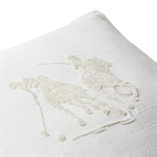 Ralph Lauren Griffith Cream Kare Kırlent