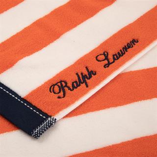 Ralph Lauren Hudsen Orange White Plaj Havlusu