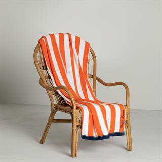 Ralph Lauren Hudsen Orange White Plaj Havlusu