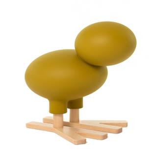 Happy Bird Abstract Plastic Bird-Curry-(1014C)