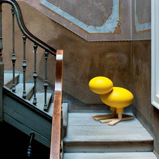 Happy Bird Abstract Plastic Bird-Tortora(1795C)