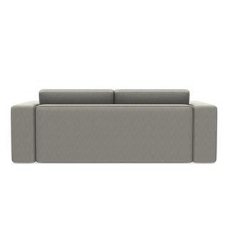 Harold Standart İkili Kanepe-Fabric Dover 01- (Silver)