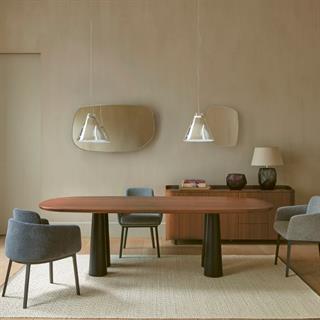 Ligne Roset Hashira Walnut Masa