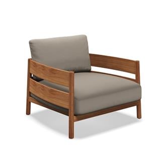 Gloster Haven Rainy Grey Lounge Chair