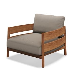 Gloster Haven Rainy Grey Lounge Chair