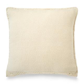 Ralph Lauren Highland Cream Kare Yastık Kılıfı