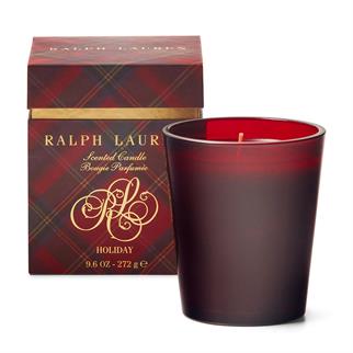 Ralph Lauren Holiday Red Glass Single-Wick Candle