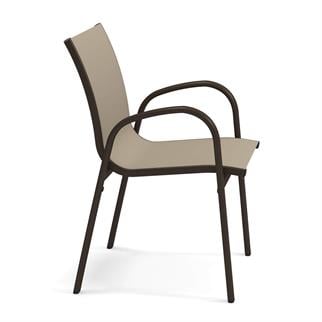 Emu Holly Antique Iron Beige Bahçe Sandalyesi