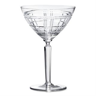 Ralph Lauren Hudson Plaid Martini Glass