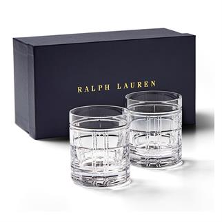 Ralph Lauren Hudson Crystal Whiskey Glass