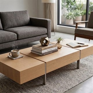 Ligne Roset Hybride Dikdörtgen Orta Sehpa