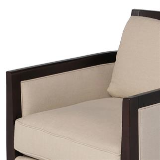 Bernhardt Ian Cream Armchair