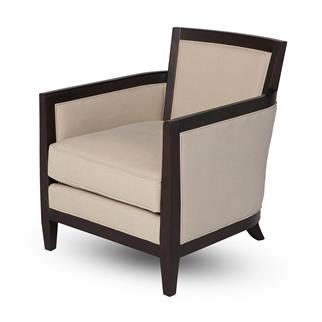 Bernhardt Ian Cream Armchair
