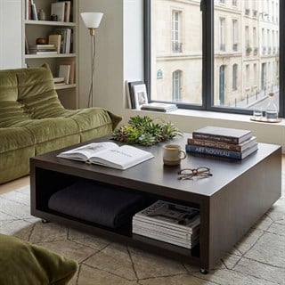 Ligne Roset Inbox Dark Brown Orta Sehpa