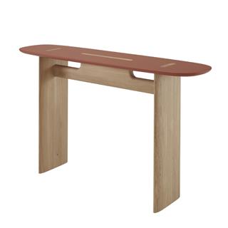 Ligne Roset Intervalle Whitened Oak Console Table