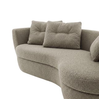 Ligne Roset Ipanema Curved Grege Kanepe