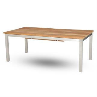 Kayu Teak Irian Recycle Açılır Masa