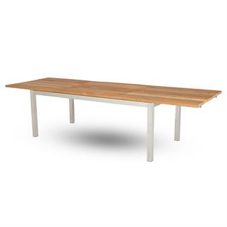 Kayu Teak Irian Recycle Açılır Masa