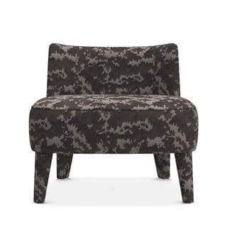 Isabelle Tekli Koltuk-Legs Covered-Fabric Bago 01-(Silver)-(ISAPOL70)