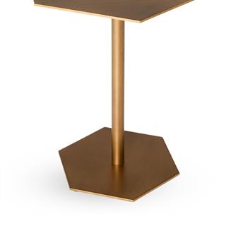 Jake Orta Sehpa - Cam Tablalı  – cm. L 39 - P 45 - H 50