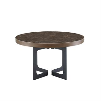 Ligne Roset Java Emperador Round Extending Table