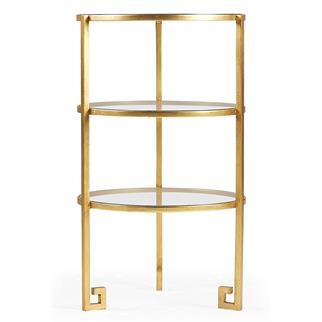 Jonathan Charles Jc Edited Üç Katlı Yuvarlak Yan Sehpa