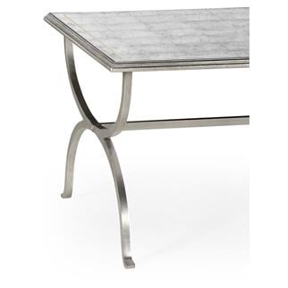 Jonathan Charles Modern Luxe Silver Orta Sehpa