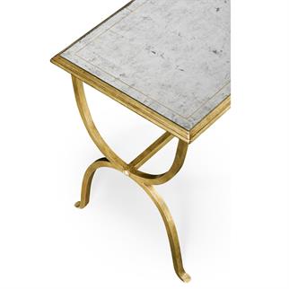 Jonathan Charles Luxe Eglomise Yan Sehpa