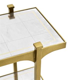 Jonathan Charles Modern Gold Shelf