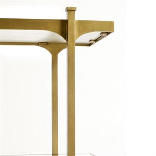 Jonathan Charles Modern Gold Shelf