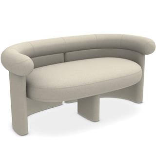 Meridiani Jeanette Cream İkili Kanepe