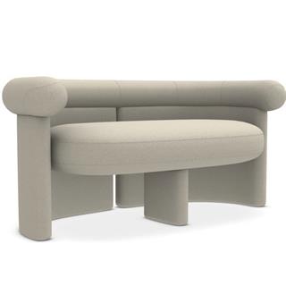 Meridiani Jeanette Cream İkili Kanepe