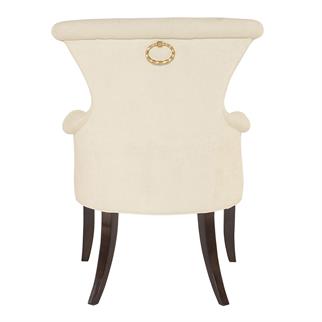 Bernhardt Jet Set Cream Upholstered Armchair