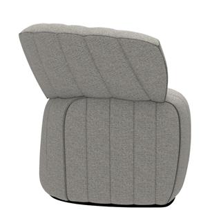 Meridiani Josephine Beige Swivel Armchair