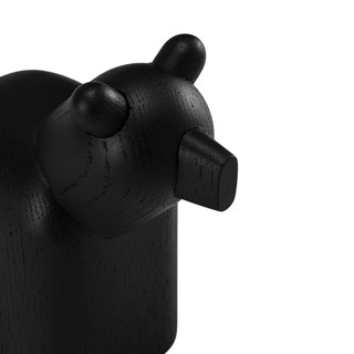 Ligne Roset Kahru Black Dekoratif Ayı Figürü