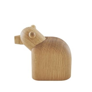 Ligne Roset Kahru Natural Dekoratif Ayı Figürü