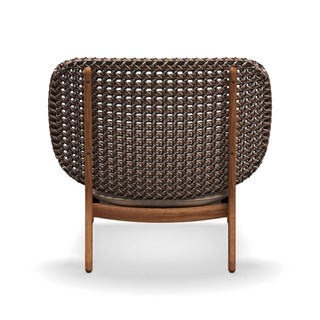 Gloster Kay Brindle Wicker Alçak Sırtlı Koltuk