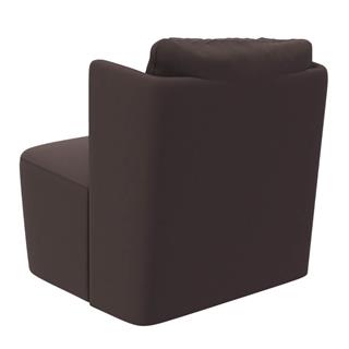 Meridiani Keeton Fit Plum Armchair