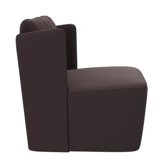 Meridiani Keeton Fit Plum Armchair