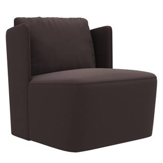 Meridiani Keeton Fit Plum Armchair