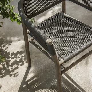 Ethimo Kilt Dark Grey Bahçe Yemek Sandalyesi