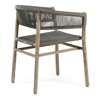 Ethimo Kilt Dark Grey Bahçe Yemek Sandalyesi