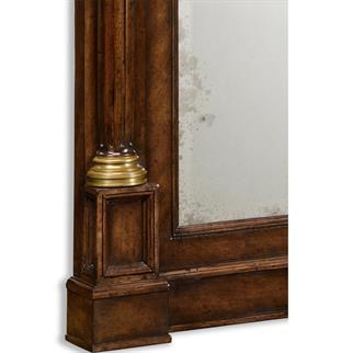 Jonathan Charles Knightsbridge Antique Mahogany Brown Mirror