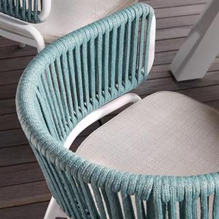 Alfresco White Kollu Sandalye