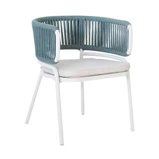 Alfresco White Kollu Sandalye